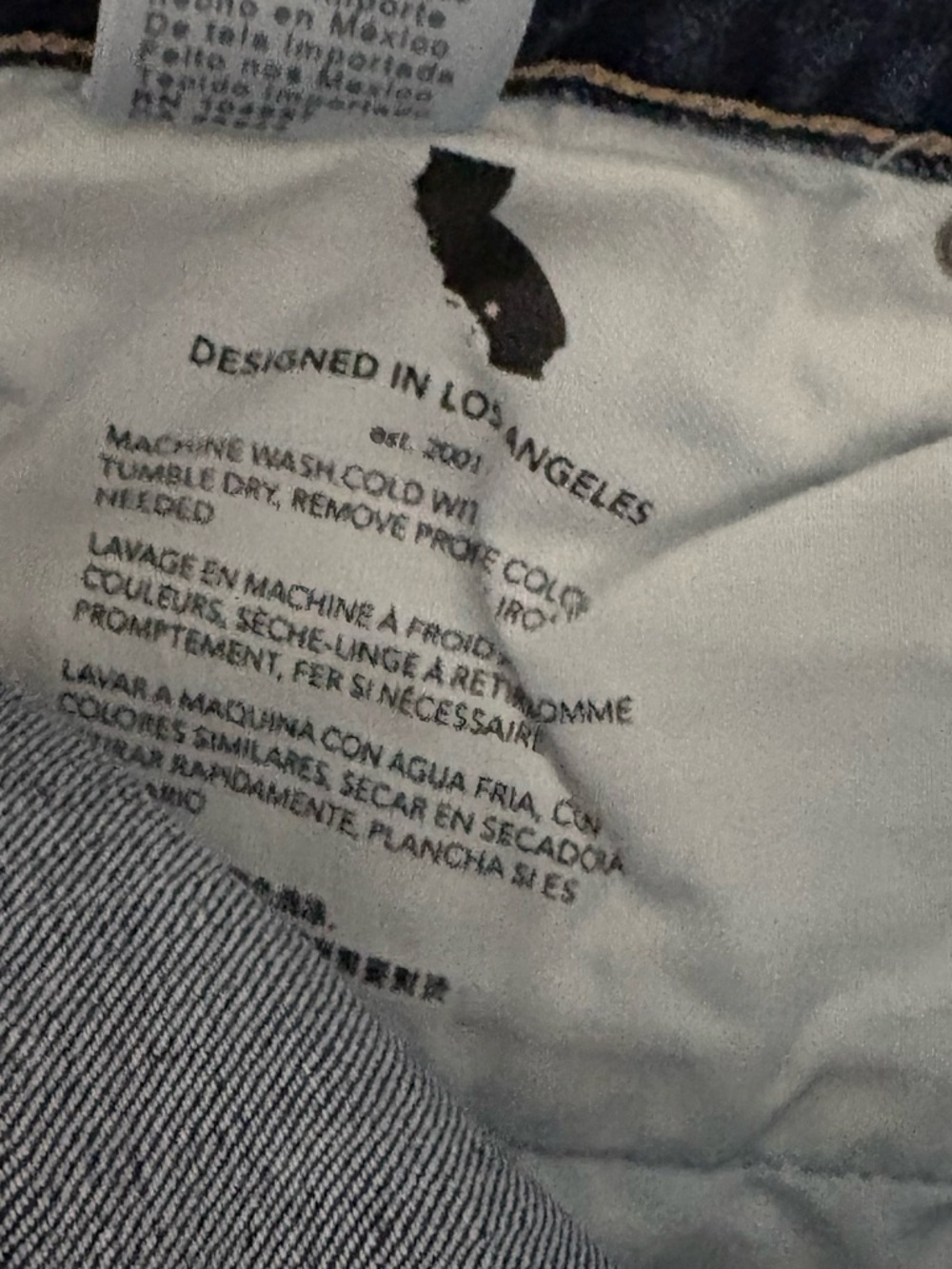 AG Adriano Goldschmied Ex-Boyfriend Slouchy Slim Jeans Size 27 - Picture 15 of 15